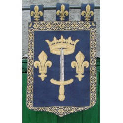 Tapisserie, bannière, étendard Armes de Sainte Jeanne d’Arc