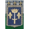 Tapisserie, bannière, étendard Armes de Sainte Jeanne d’Arc