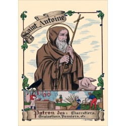 Carte postale Saint Antoine du Désert