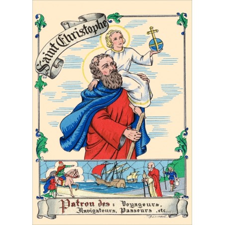 Carte postale Saint Christophe