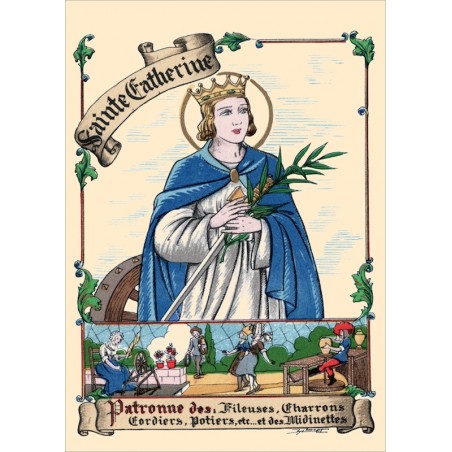 Carte postale Sainte Catherine
