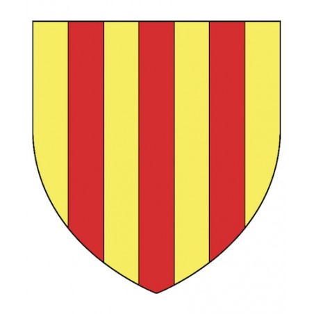 Autocollant blason province Comte de Foix