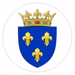 Autocollant Armorial Rois de France après 1376