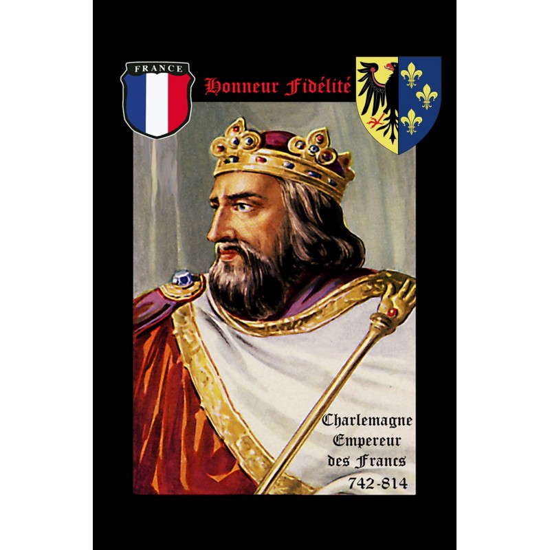 Autocollant Charlemagne Honneur Fidélité