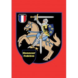 Carte postale Division Charlemagne
