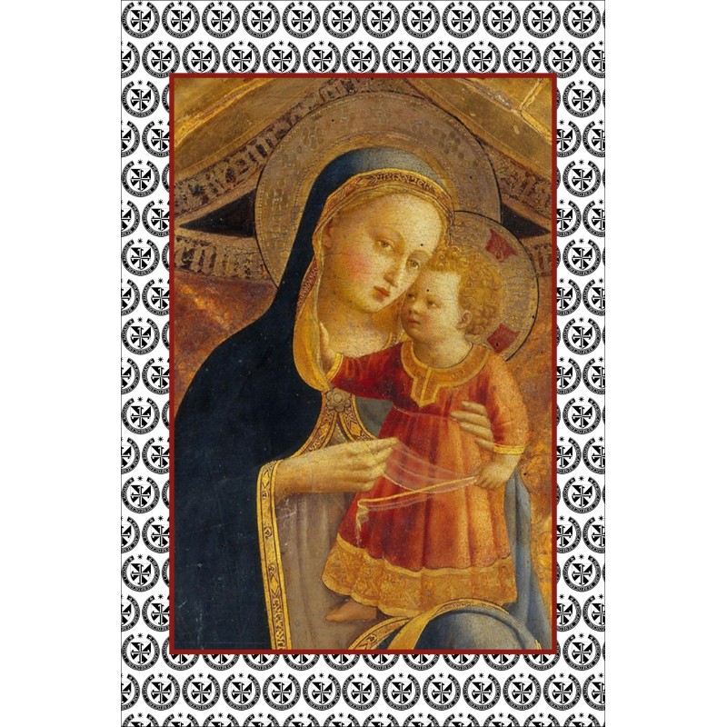 Carte postale Vierge à l'Enfant