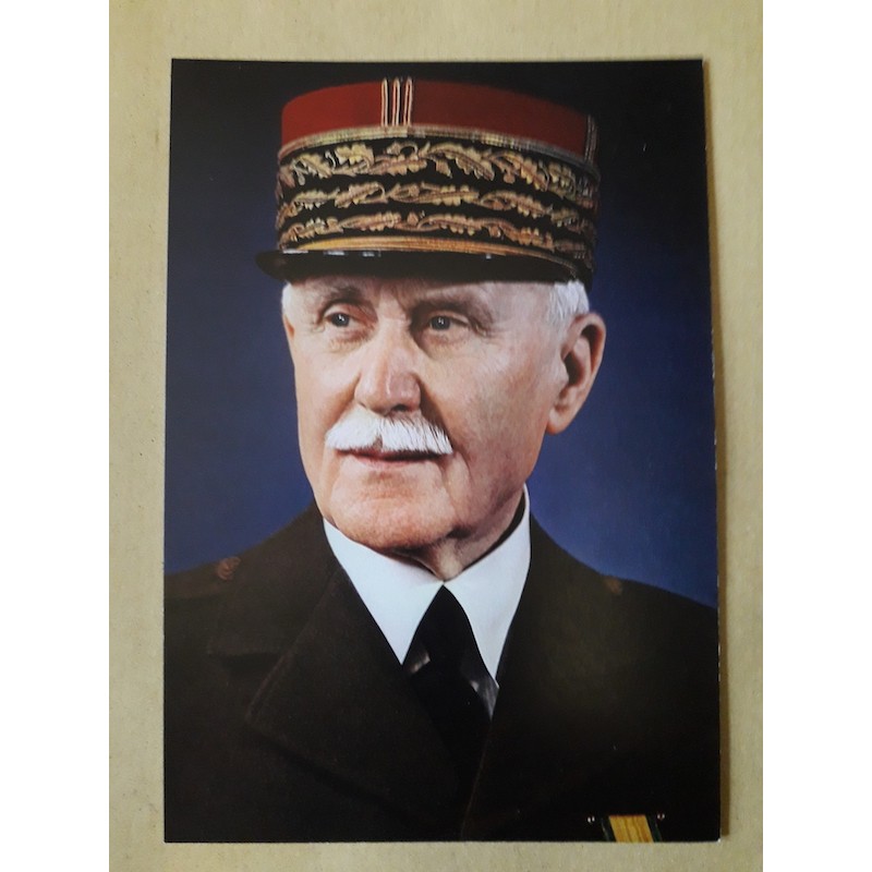 Portrait Maréchal Pétain