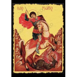Carte postale Icône Saint...