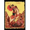 Carte postale Icône Saint Georges