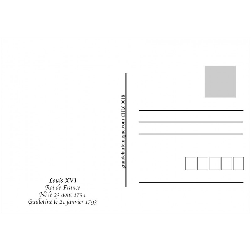 le Roi de France Louis XVI