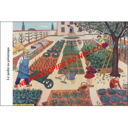 Carte Rossignol : Le jardin...