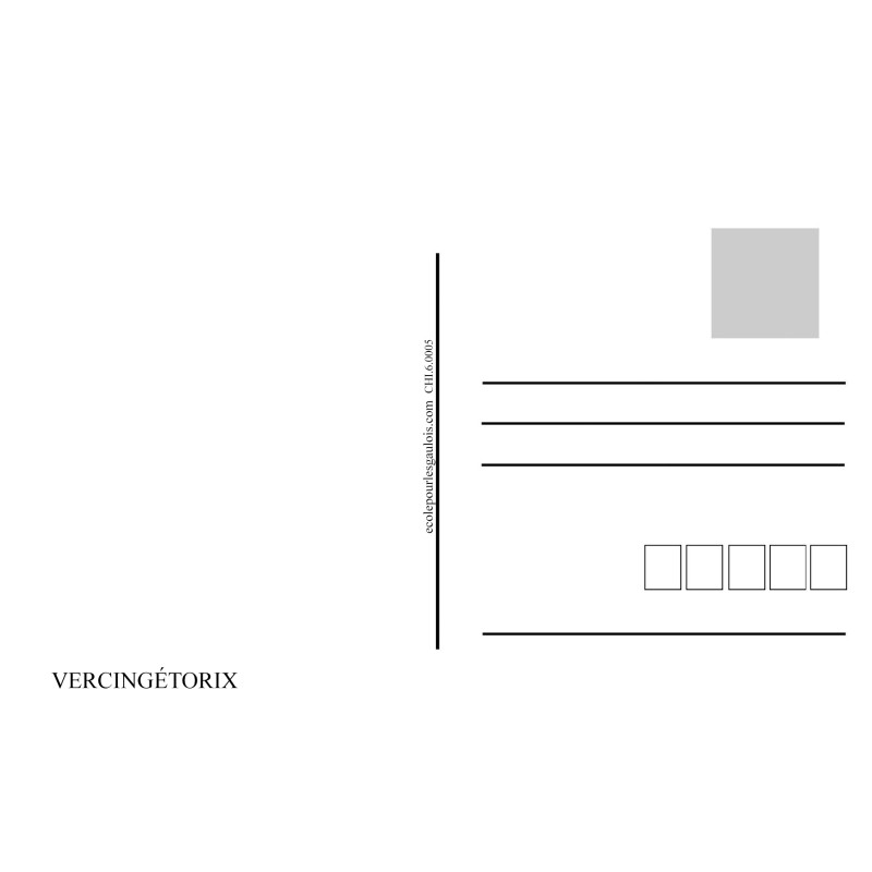 Carte postale Vercingetorix