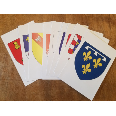 LOT carte postales de toutes les provinces