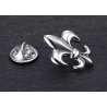 Epinglette, pin’s fleur de lys argent