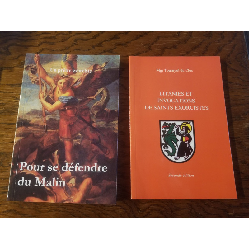 Lot Pour se défendre du malin + Litanie et invocations de saints exorcistes