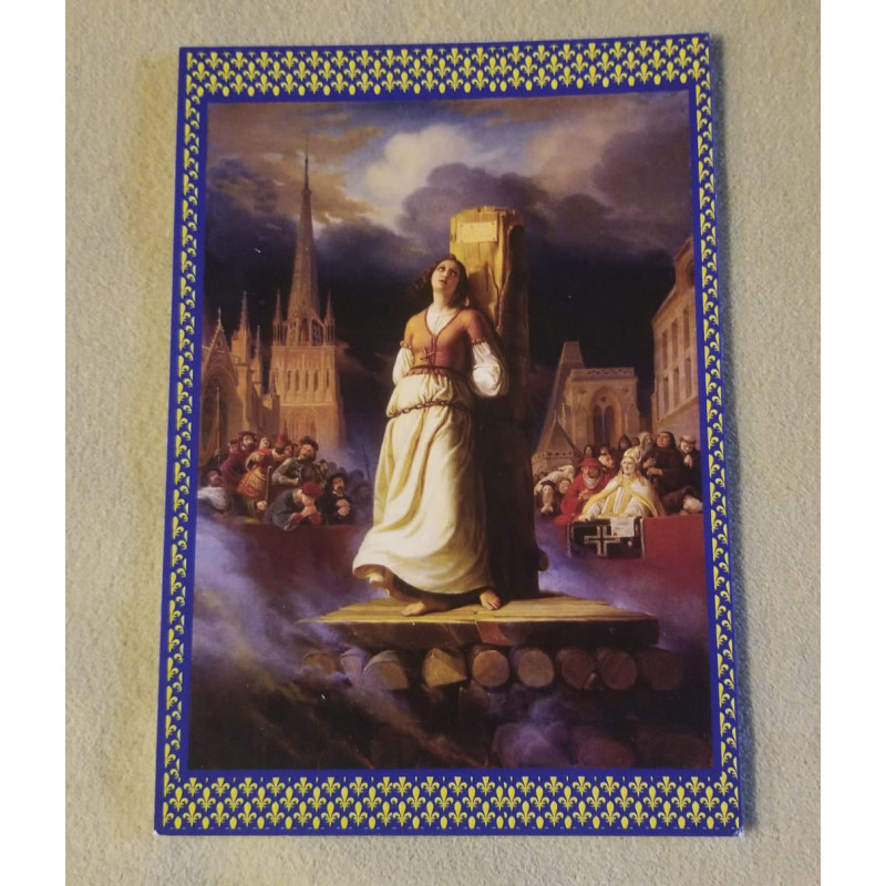 Sainte Jeanne d'Arc au bûcher