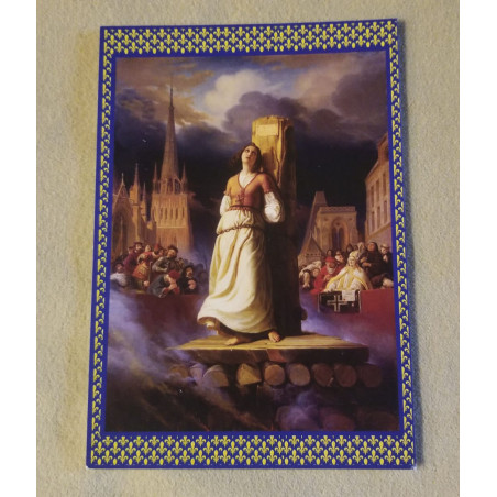Sainte Jeanne d'Arc au bûcher