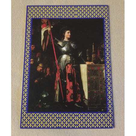 Sainte Jeanne d'Arc avec étendard