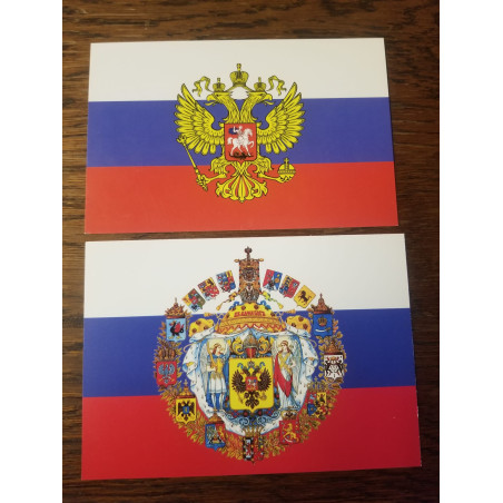 Drapeau et armoiries russes