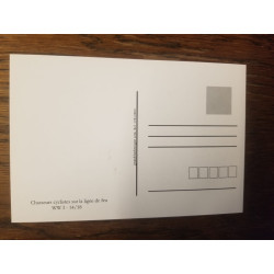 Carte postale Chasseurs cyclistes sur la ligne de feu : guerre de 14/18