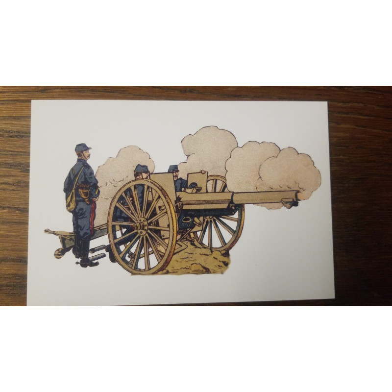 Carte postale notre glorieux 75 - WW1 : guerre de 14/18