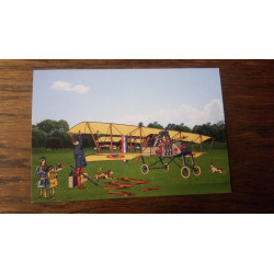 Carte postale avion de bombardement : guerre de 14/18