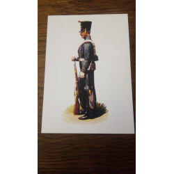 Carte postale Conducteur de train des équipages