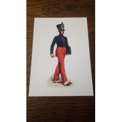 Carte postale Ouvrier d'administration