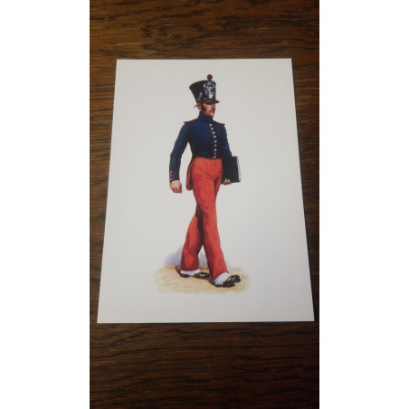 Carte postale Ouvrier d'administration