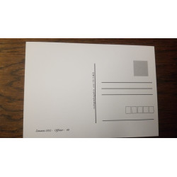 Carte postale Officier Zouaves 1832