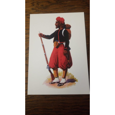 Carte postale  Zouave Indigène 1832