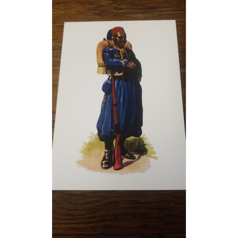 Carte postale Tirailleur 1913