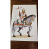 Carte postale chevalier pour enfants