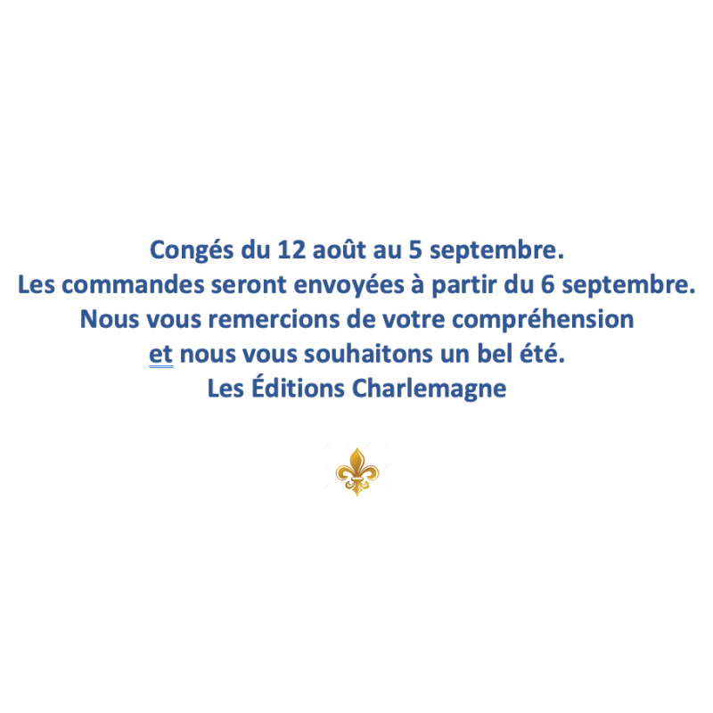 Congés du 12 /08 au 5/09