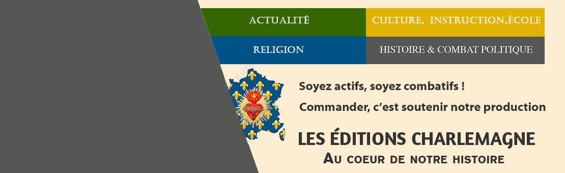 Actualités des Éditions Charlemagne